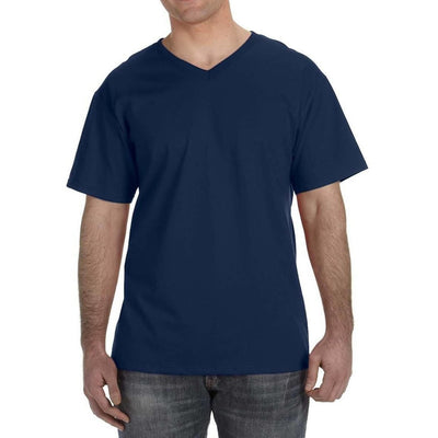 Dark Slate Gray Supercotton™ V-Neck T-Shirt