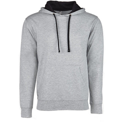 Gray French Terry Pullover Hoodie