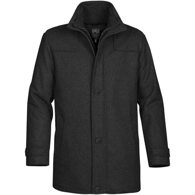 Dark Slate Gray Lexington Wool Coat