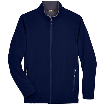 Midnight Blue Tall Size Cruise Fleece-Bonded Jacket