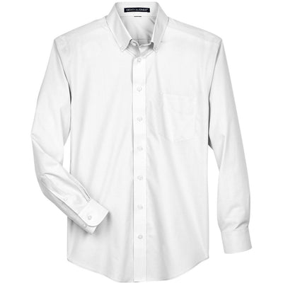 White Smoke Tall Size Devon Broadcloth Shirt