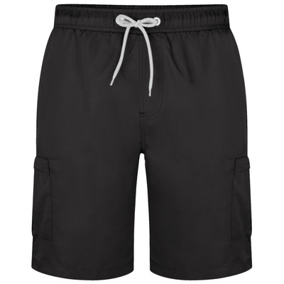 Dark Slate Gray Cargo Swim Shorts