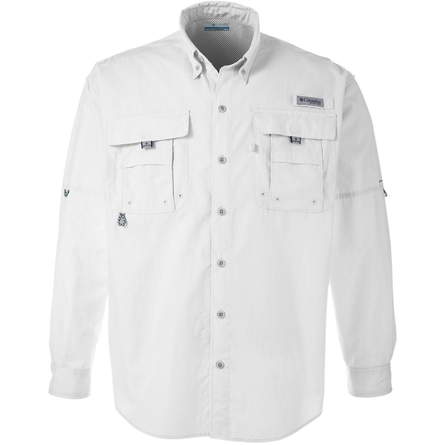 Columbia 7048 - Men's Bahama II Long-Sleeve Shirt - White - 3XL