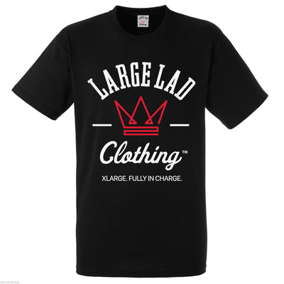Black King Size Large LAD T-Shirt