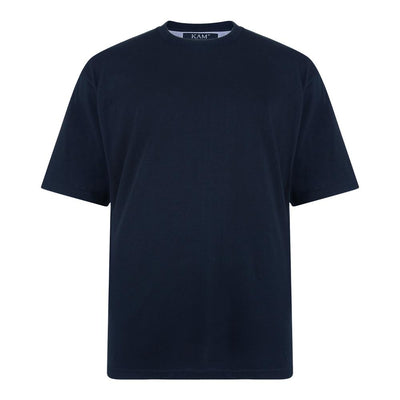 Black King Size Premium Cotton T-Shirt