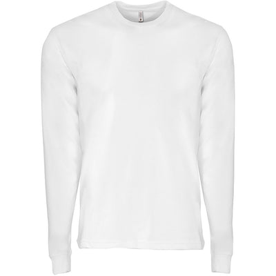 White Smoke Sueded L/S Tee